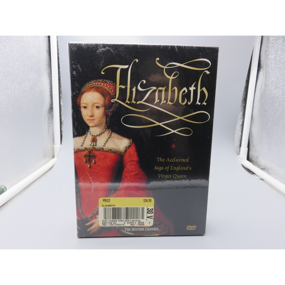 Elizabeth Saga of Englands Virgin Queen History Channel DVD David Starkey NEW